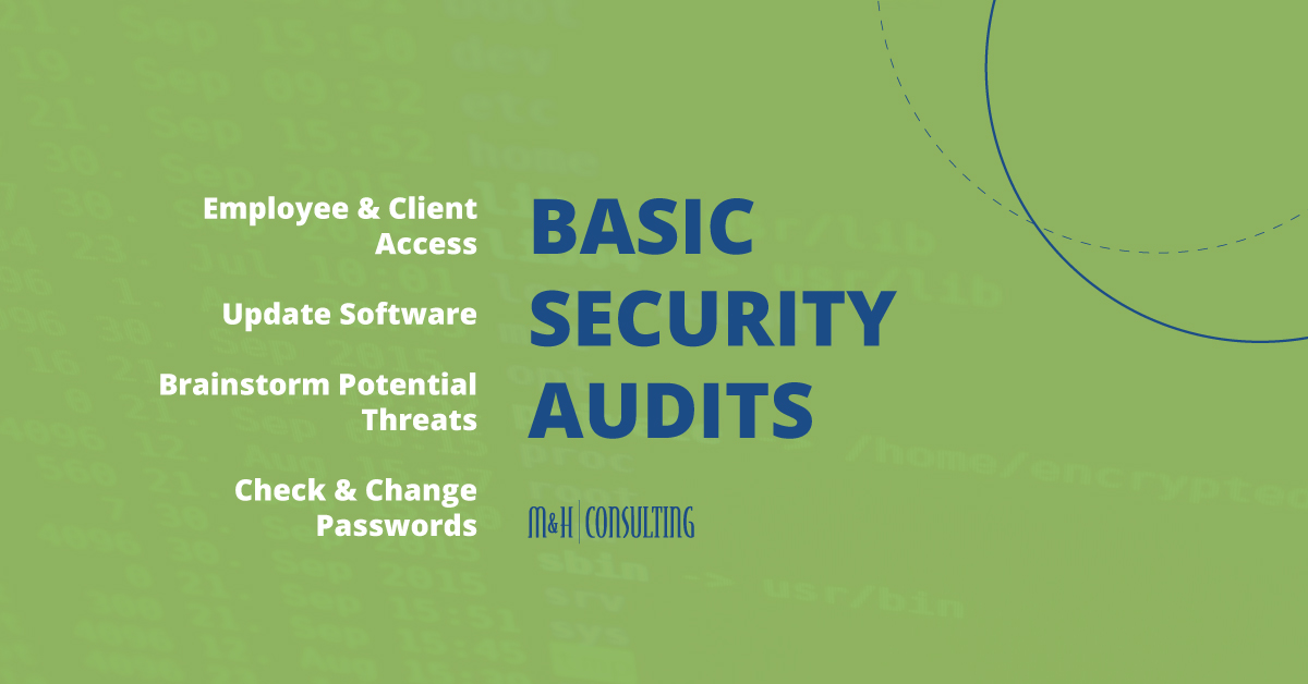 List of Basic Security Audits