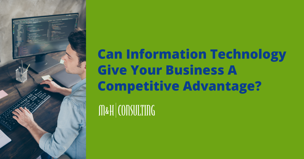 Information Technology Provides Businesses With A Competitive Edge