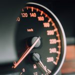 Dashboard inside a car